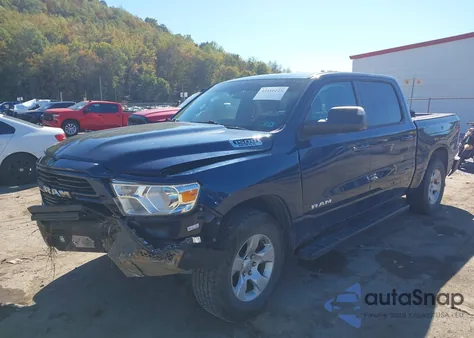 2020 Ram 1500 Big Horn 4X4 5'7 Box из США, поврежденный, VIN 1C6SRFFT6LN355305